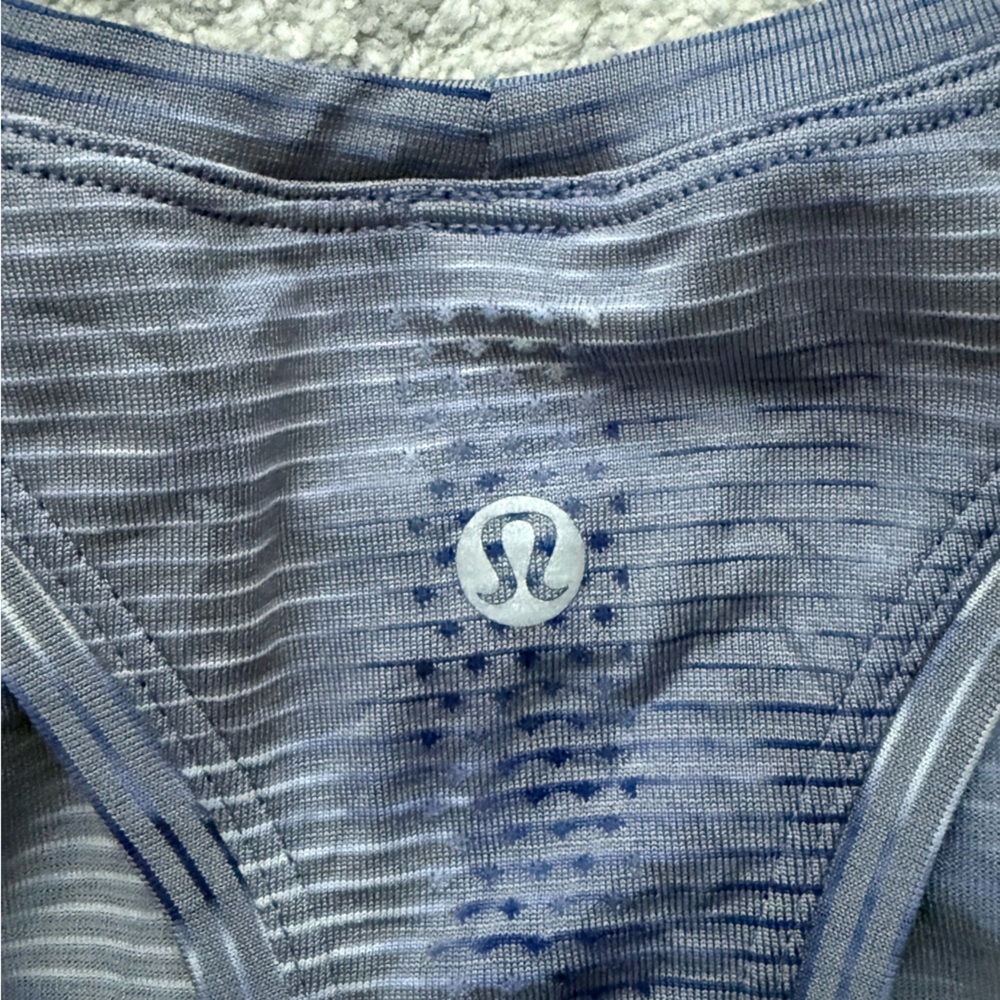 Lululemon Swiftly Tech Tank 2.0 *Wash Shibori Stripe Midnight Orchid - Picture 7 of 9